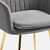 Tantra Modern Accent Arm Chair (Grey) - right_view