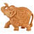 Wooden Elephant carving - photo
