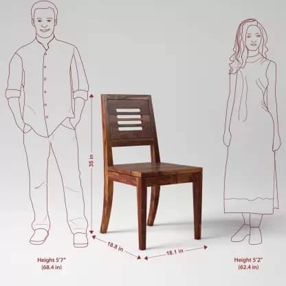 Tahoe Sheesham Wood 4 Seater Dining Set