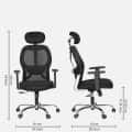 Metrix High Back Revolving Office Chair - right_view