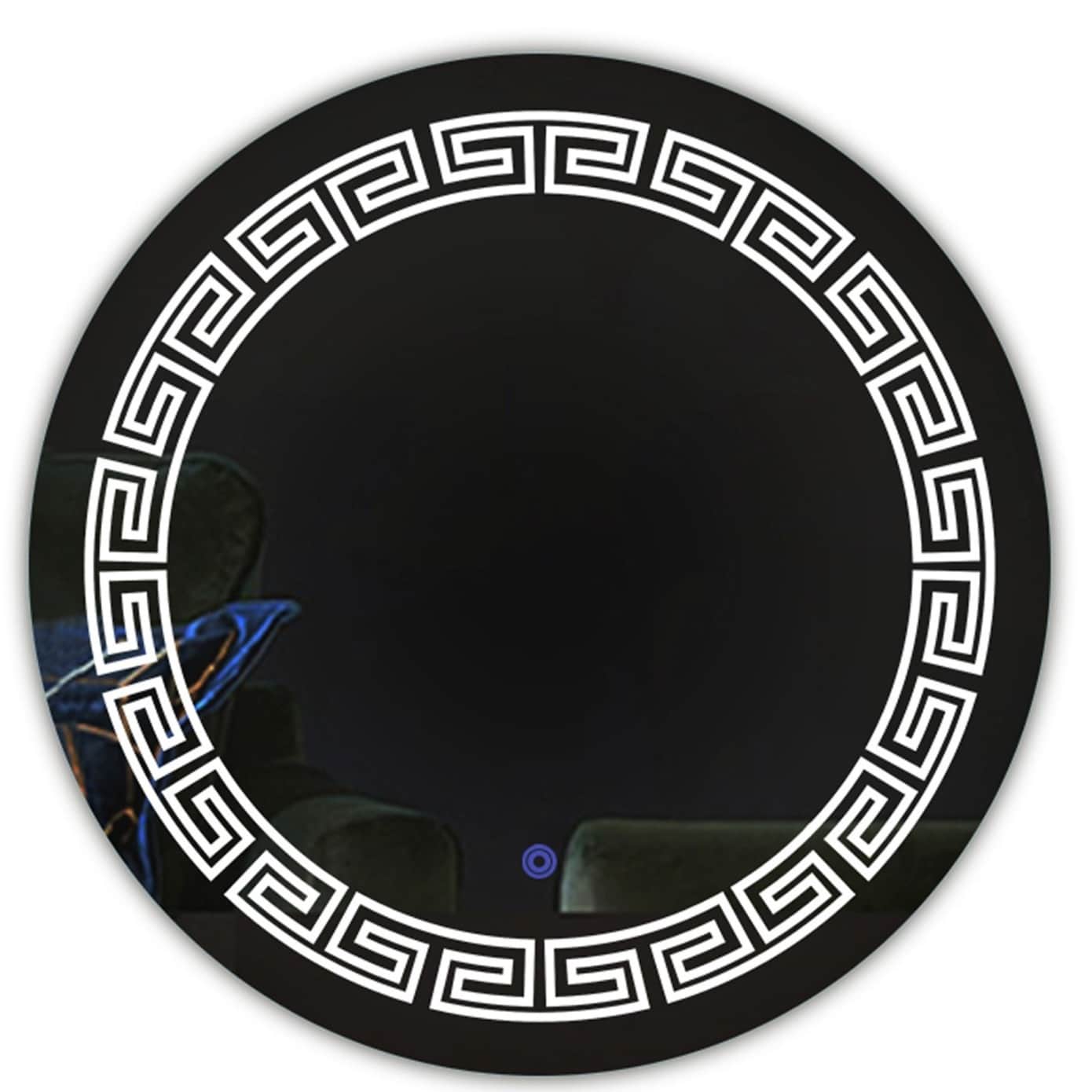 Antonia LED Touch Sensor Mirror With Glossy Finish - front_view