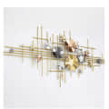 Ness Circular Crystals Metal Wall Art - top_view