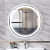 Ness Round Bathroom LED Mirror with 3 Colored Lights (18*18 inch) - photo