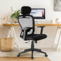 Butterfly Mesh Chair With Headrest - photo