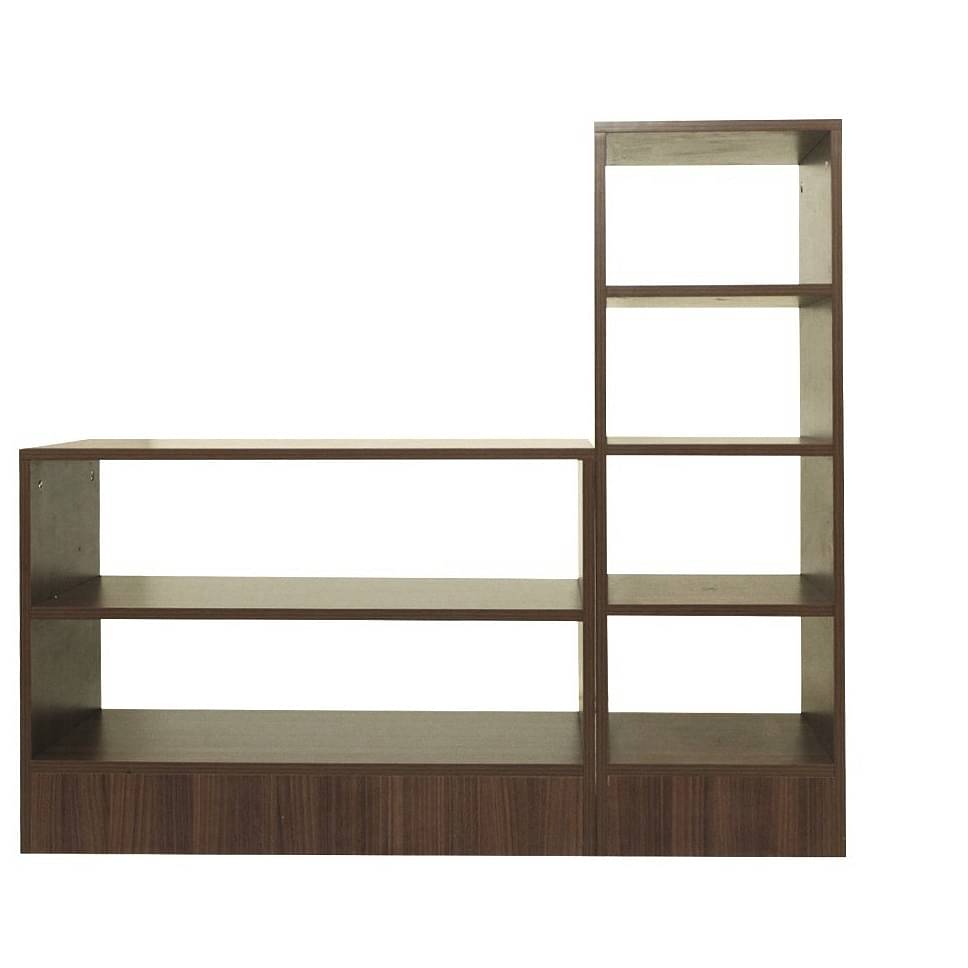 Engineered Wood Open Shoe Rack With 6 Shelves