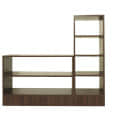 Engineered Wood Open Shoe Rack With 6 Shelves - front_view