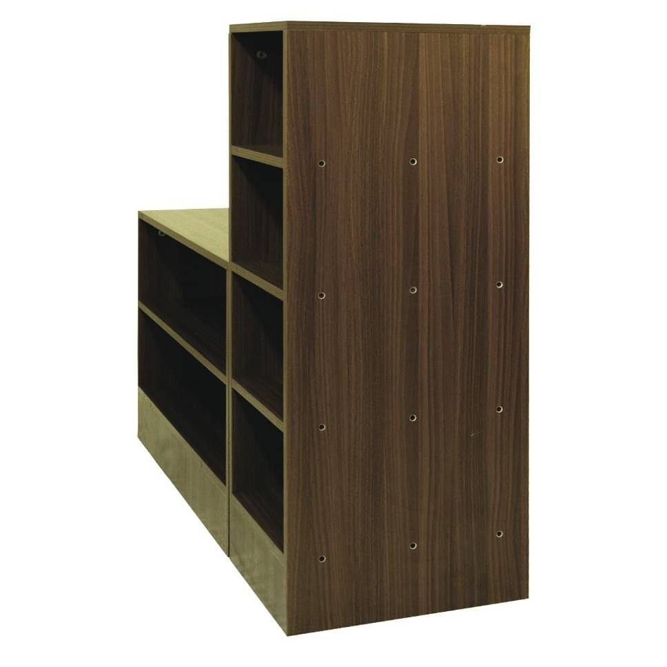 Engineered Wood Open Shoe Rack With 6 Shelves