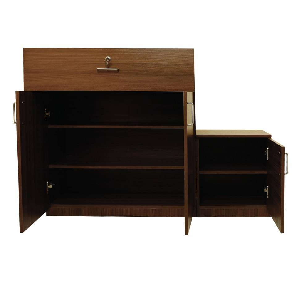 Aral Shoe Cabinet With 3 Shelves and 1 Drawer