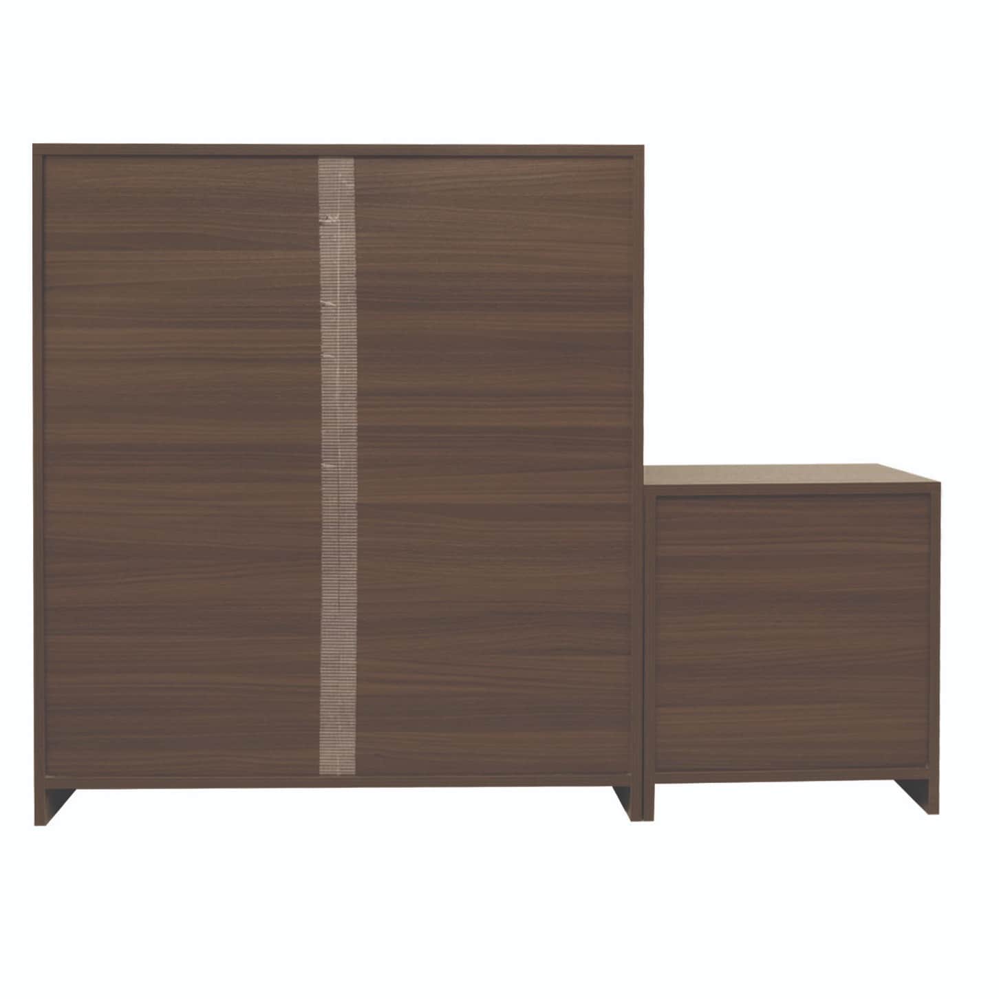 Aral Shoe Cabinet With 3 Shelves and 1 Drawer - bottom_view