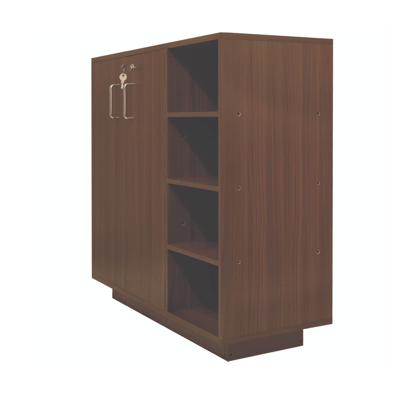 Sapa Shoe Cabinet in Engineered Wood - rear_view