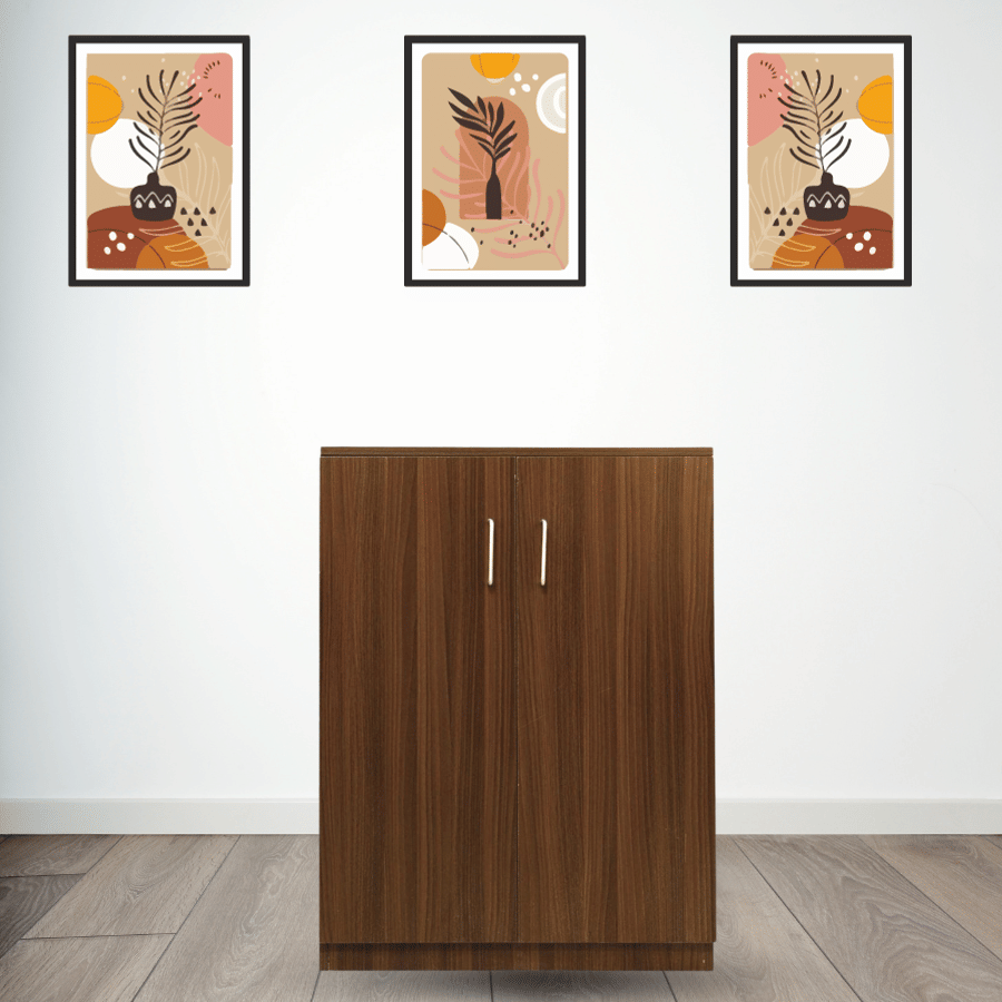 Zena 4 Tier Shelf Wooden Shoe Rack