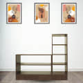 Engineered Wood Open Shoe Rack With 6 Shelves - photo