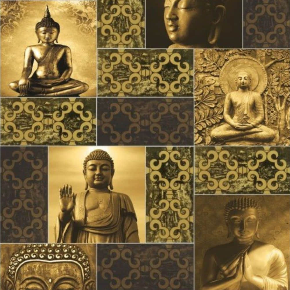 God Buddha Wall Tile - photo
