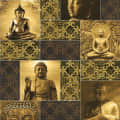 God Buddha Wall Tile - photo