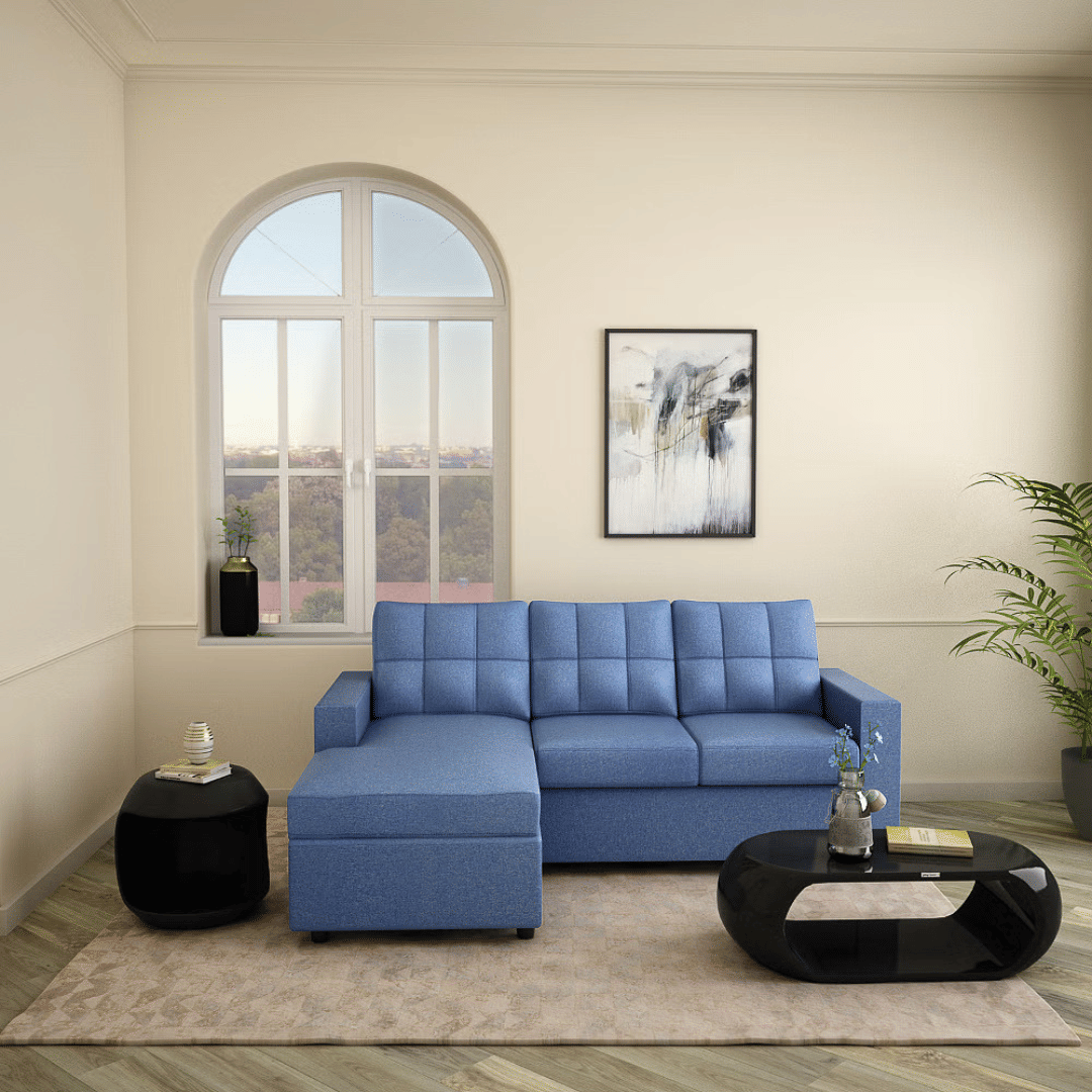 Yolo 3 Seater L- Shape Sofa with Interchangeable Chaise