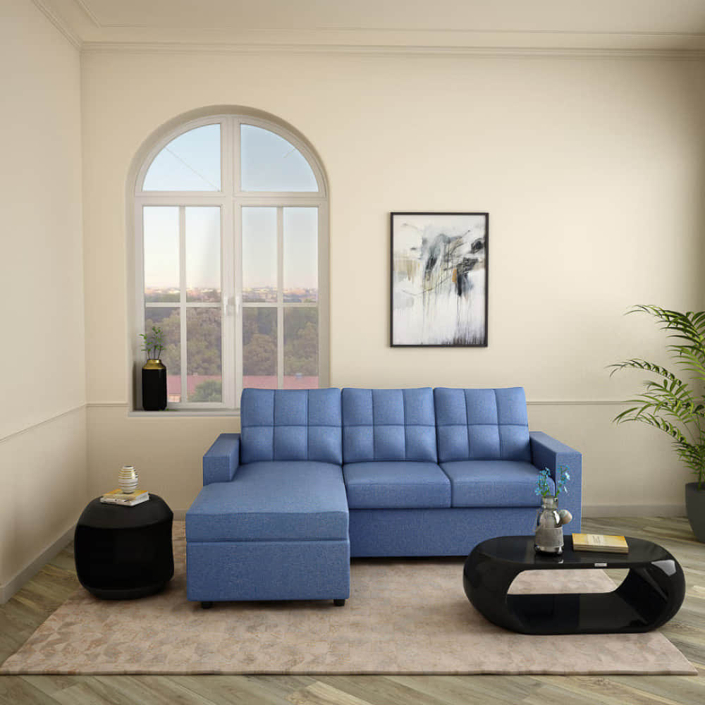 Yolo 3 Seater L- Shape Sofa with Interchangeable Chaise - photo