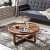 Warren Sheesham Wood Curved Coffee Table - photo