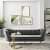 Tufted curved velvet Sofa - photo
