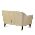 Toledo Two-Seater Fabric Sofa - rear_view
