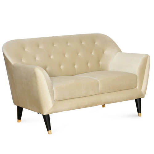 Toledo Two-Seater Fabric Sofa