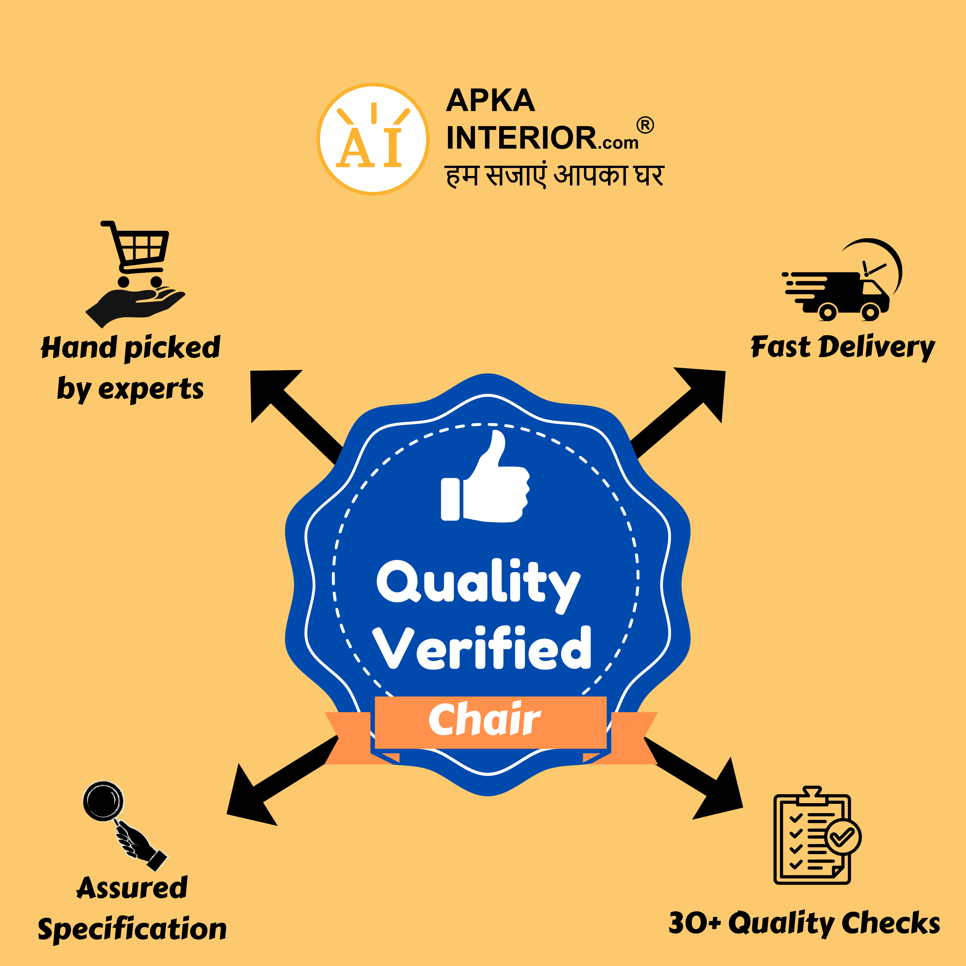 Ergonomic Wooden Rocking Chair