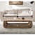 Tauras Solid Sheesham Wood Centre Table - top_view