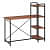 Tauras Wood & Metal Finish Study Table - top_view