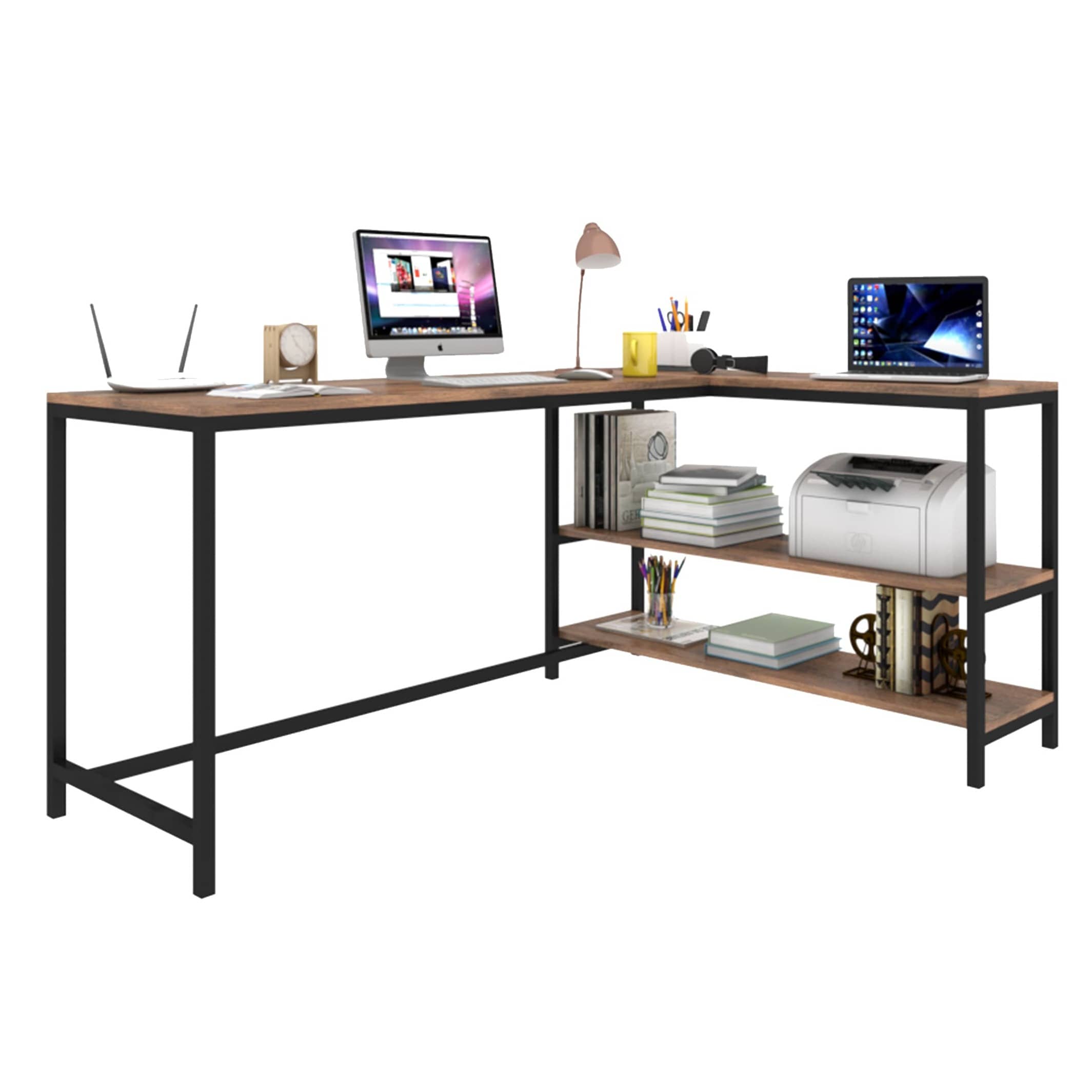 Sapa L Shaped Study Table