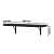 Eric Wood & Metal Wall Mounted Floating Shelves - rear_view