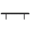 Eric Wood & Metal Wall Mounted Floating Shelves - left_view