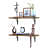 Eric Wood & Metal Floating Shelves - top_view