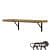 Eric Wood & Metal Floating Shelves - right_view