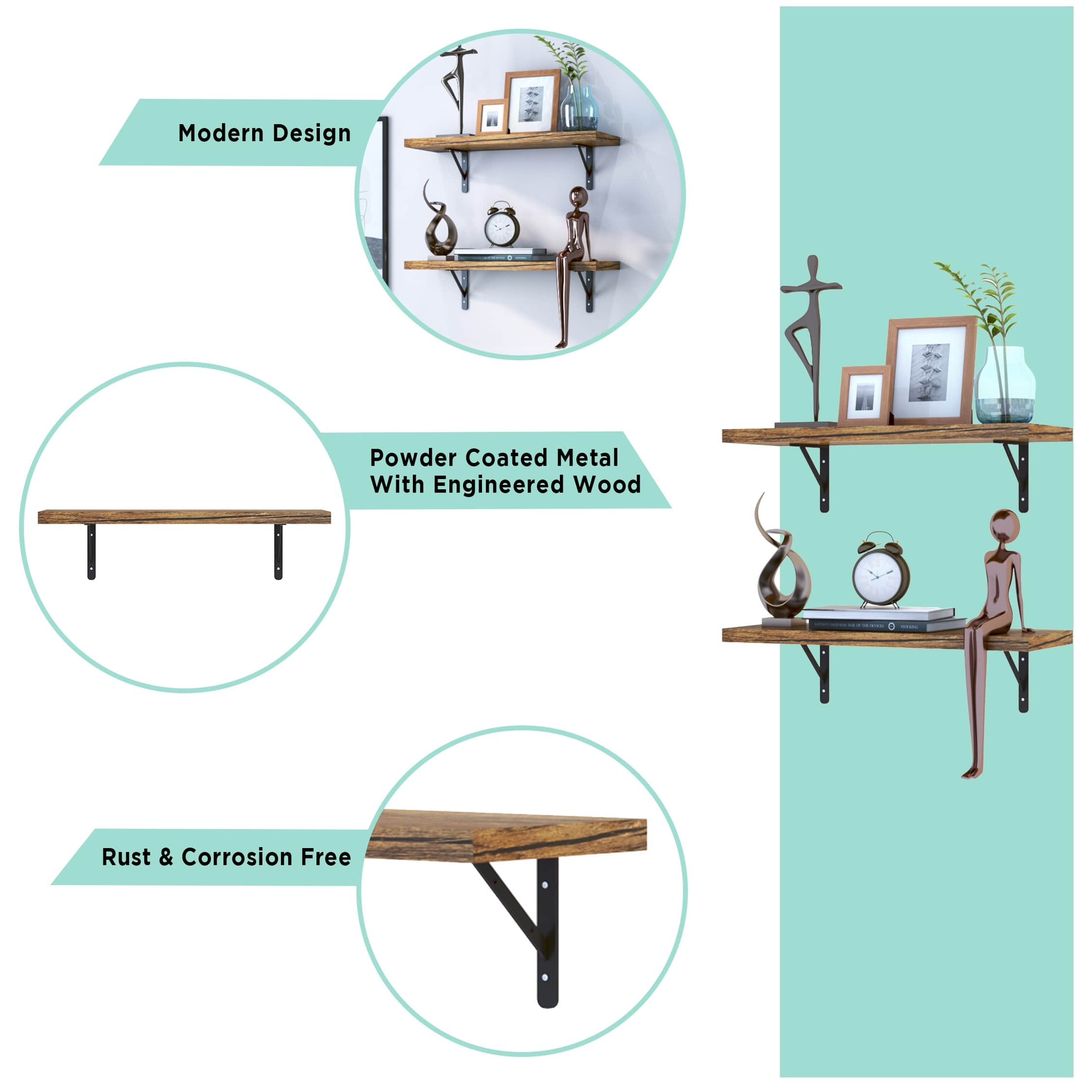 Eric Wood & Metal Floating Shelves - bottom_view