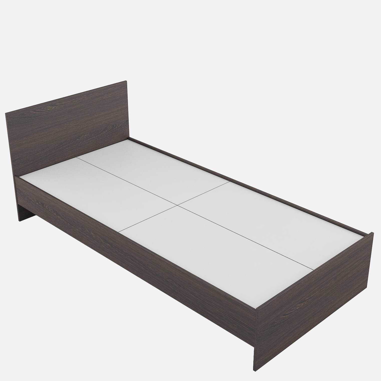 Trios Engineered Wood Single Bed