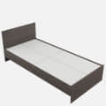 Trios Engineered Wood Single Bed - left_view