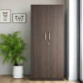 Sugi 2 Door Engineered Wood Wardrobe With Drawer - photo