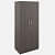 Sugi 2 Door Engineered Wood Wardrobe With Drawer - front_view