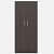 Sugi 2 Door Engineered Wood Wardrobe With Drawer - top_view