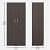 Sugi 2 Door Engineered Wood Wardrobe With Drawer - left_view