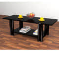 Serene Engineered Wood Contemporary Style Rectangular Coffee Table - top_view