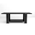 Serene Engineered Wood Contemporary Style Rectangular Coffee Table - left_view