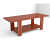 Serene Contemporary Style Rectangular Centre Table - top_view