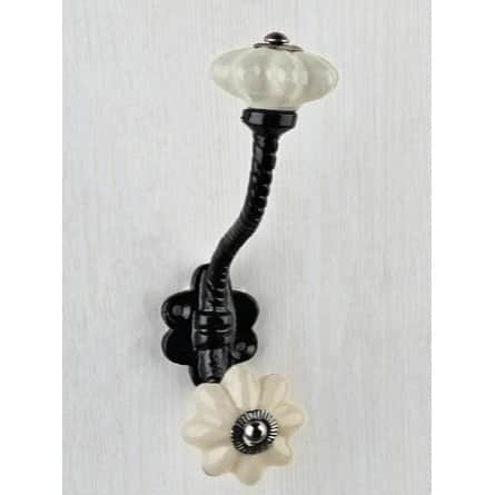 Ivory Melon Wall Hook pack of 25 - rear_view