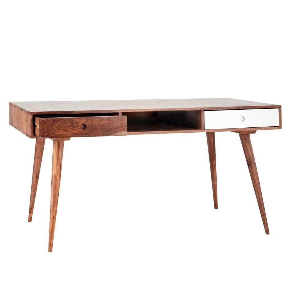 Sapa Solidwood Study Table With 2 Drawers