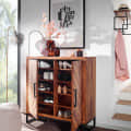 Sapa Wooden Shoes Stand with 2 Door Cabinet Storage - photo