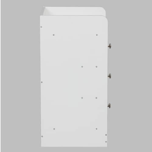 Woodit Bedside Table in White Colour