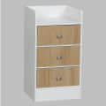 Woodit Bedside Table in White Colour - right_view