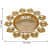 Orleans Diya Shape Decorative Urli Bowl for Home Decor and Gift - rear_view