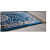 Orleans 2x6 Blue Silk Runner - rear_view