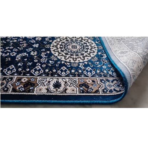 Orleans 2x6 Blue Silk Runner